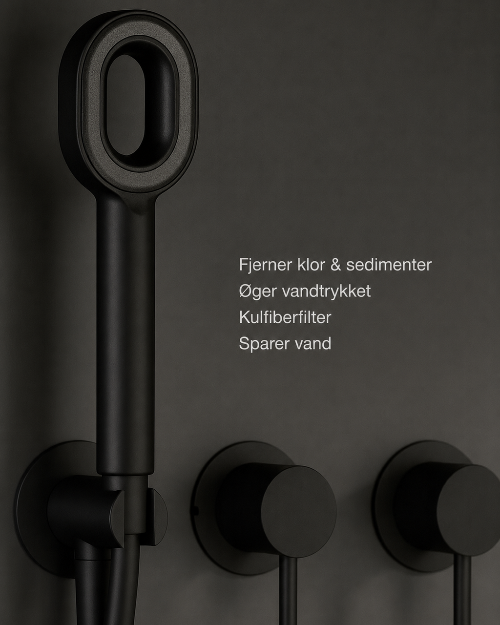 Højtryks Brusehoved med Filter